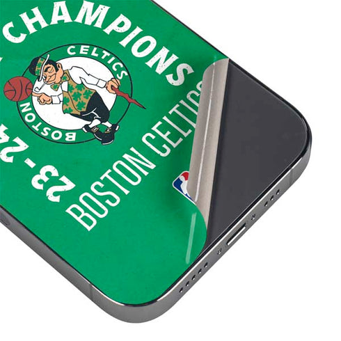 2024 NBA Champions Boston Celtics iPhone 16 Pro Skin